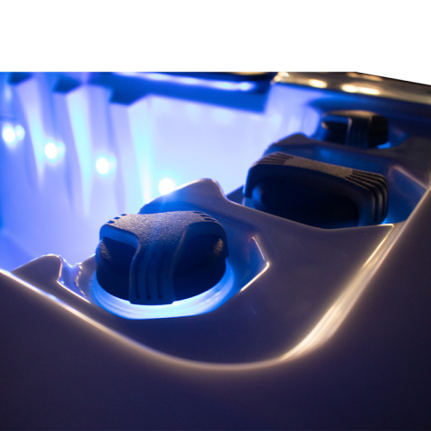JACUZZI OGRODOWE WANNA SPA749 BIAŁA PERŁA OBUDOWA KAWA 200x135 CM 230V JACUZZI OGRODOWE WANNA SPA749 BIAŁA PERŁA OBUDOWA KAWA 200x135 CM 230V