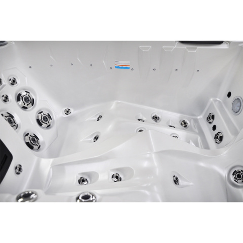 JACUZZI OGRODOWE WANNA SPA749 BIAŁA PERŁA OBUDOWA SZARA 200x135 CM 230V JACUZZI OGRODOWE WANNA SPA749 BIAŁA PERŁA OBUDOWA SZARA 200x135 CM 230V