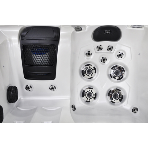 JACUZZI OGRODOWE WANNA SPA749 BIAŁA PERŁA OBUDOWA SZARA 200x135 CM 230V JACUZZI OGRODOWE WANNA SPA749 BIAŁA PERŁA OBUDOWA SZARA 200x135 CM 230V