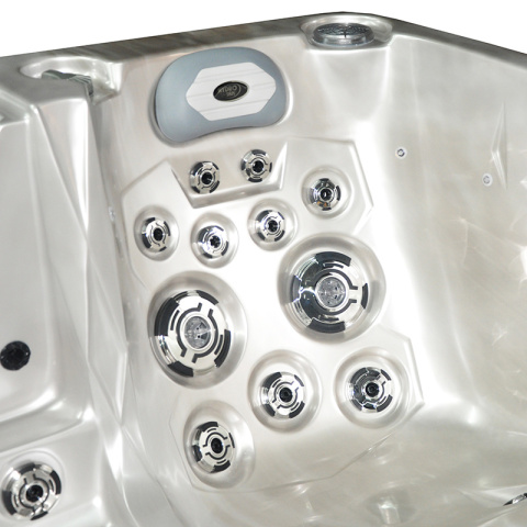 JACUZZI OGRODOWE WANNA SPA749 CAPPUCCINO OBUDOWA SZARA 200x135 CM 230V JACUZZI OGRODOWE WANNA SPA749 CAPPUCCINO OBUDOWA SZARA 200x135 CM 230V