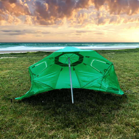 PARASOL PLAŻOWY OGRODOWY BALKONOWY TRITON 1B ZIELONY 180 CM PARASOL PLAŻOWY OGRODOWY BALKONOWY TRITON 1B ZIELONY 180 CM