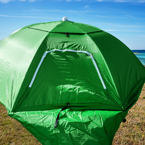PARASOL PLAŻOWY OGRODOWY BALKONOWY TRITON 1B ZIELONY 180 CM PARASOL PLAŻOWY OGRODOWY BALKONOWY TRITON 1B ZIELONY 180 CM