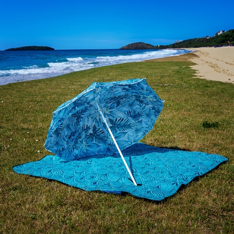 PARASOL PLAŻOWY OGRODOWY BALKONOWY KORAL 1A 180 CM