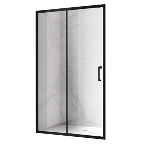 DRZWI PRYSZNICOWE KZ14A CZARNE 95-100 CM 6 MM DRZWI PRYSZNICOWE KZ14A CZARNE 95-100 CM 6 MM