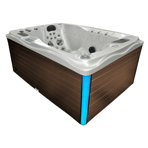 JACUZZI OGRODOWE WANNA SPA749 BIAŁA PERŁA OBUDOWA KAWA 200x135 CM 230V JACUZZI OGRODOWE WANNA SPA749 BIAŁA PERŁA OBUDOWA KAWA 200x135 CM 230V