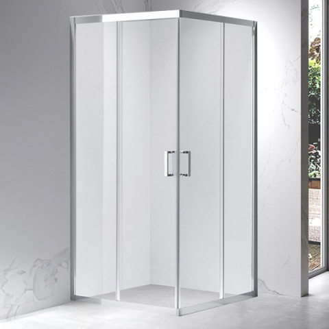KABINA PRYSZNICOWA KWADRATOWA KZ102B CHROM 90x90 CM KABINA PRYSZNICOWA KWADRATOWA KZ102B CHROM 90x90 CM