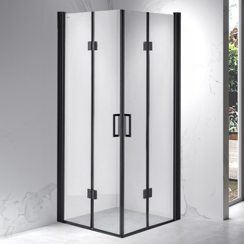KABINA PRYSZNICOWA KWADRATOWA BS05B CZARNA 90x90 CM KABINA PRYSZNICOWA KWADRATOWA BS05B CZARNA 90x90 CM