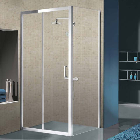 KABINA PRYSZNICOWA PROSTOKĄTNA KZ103B CHROM 110x80 CM KABINA PRYSZNICOWA PROSTOKĄTNA KZ103B CHROM 110x80 CM
