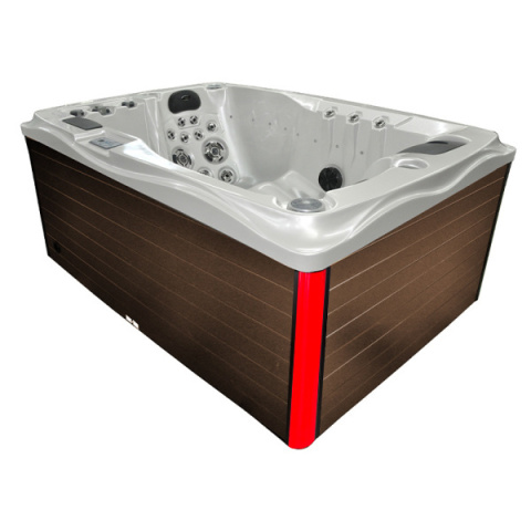 JACUZZI OGRODOWE WANNA SPA749 BIAŁA PERŁA OBUDOWA KAWA 200x135 CM 230V JACUZZI OGRODOWE WANNA SPA749 BIAŁA PERŁA OBUDOWA KAWA 200x135 CM 230V