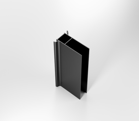 PROFIL POSZERZAJĄCY P03B DO KABIN PRYSZNICOWYCH KZ1390, BS04, BS05, BS08 CZARNY PROFIL POSZERZAJĄCY P03B DO KABIN PRYSZNICOWYCH KZ1390, BS04, BS05, BS08 CZARNY