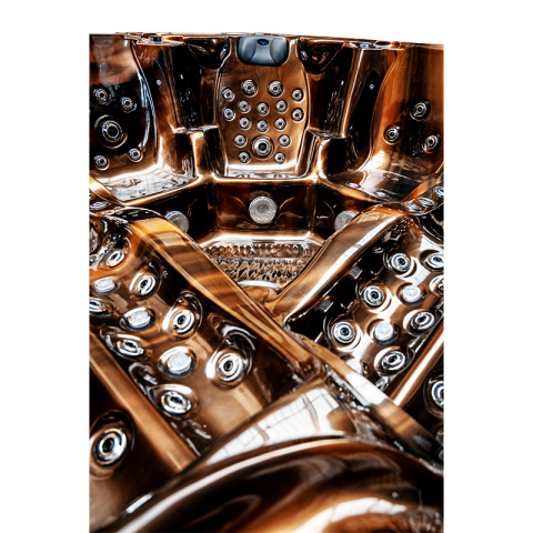 JACUZZI OGRODOWE WANNA SPA702 MAGMA GOLD OBUDOWA ANTRACYT 230x230 CM JACUZZI OGRODOWE WANNA SPA702 MAGMA GOLD OBUDOWA ANTRACYT 230x230 CM