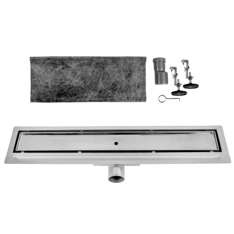 ODPŁYW LINIOWY DL01 FIX G1 SATIN 70 CM ODPŁYW LINIOWY DL01 FIX G1 SATIN 70 CM