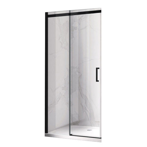 DRZWI PRYSZNICOWE KZ09B CZARNE 105-110 CM 8 MM DRZWI PRYSZNICOWE KZ09B CZARNE 105-110 CM 8 MM