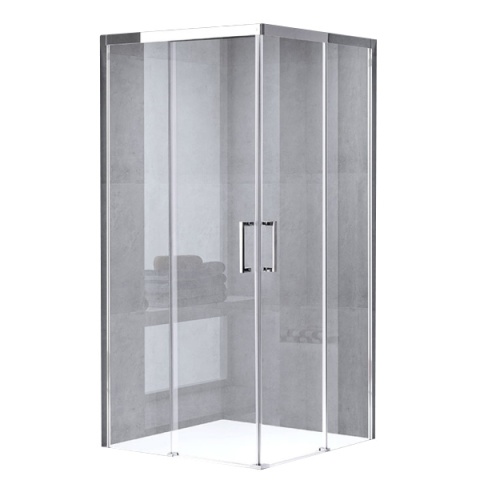KABINA PRYSZNICOWA KWADRATOWA KZ90B CHROM 90x90 CM KABINA PRYSZNICOWA KWADRATOWA KZ90B CHROM 90x90 CM