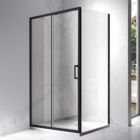 KABINA PRYSZNICOWA PROSTOKĄTNA KZ103C CZARNA 120x80 CM KABINA PRYSZNICOWA PROSTOKĄTNA KZ103C CZARNA 120x80 CM