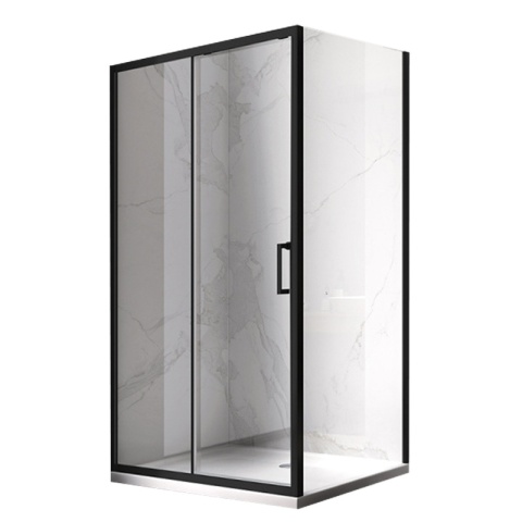 KABINA PRYSZNICOWA PROSTOKĄTNA KZ103 CZARNA 90x80 CM KABINA PRYSZNICOWA PROSTOKĄTNA KZ103 CZARNA 90x80 CM