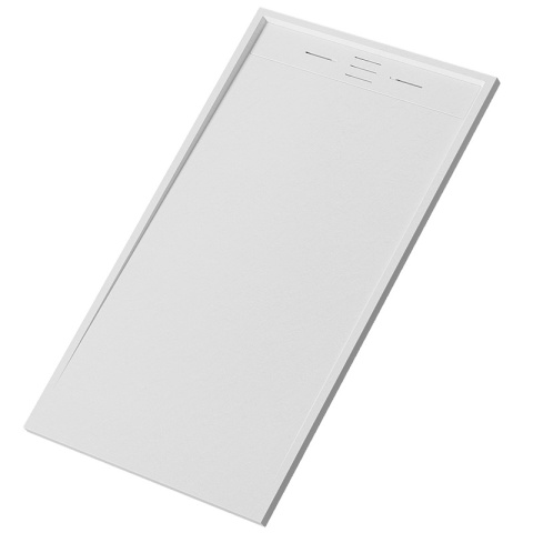 BRODZIK PRYSZNICOWY KAMIENNY PROSTOKĄTNY SLIM DEKO BIAŁY 130x90 CM BRODZIK PRYSZNICOWY KAMIENNY PROSTOKĄTNY SLIM DEKO BIAŁY 130x90 CM