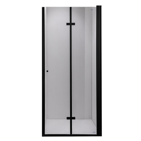DRZWI PRYSZNICOWE SH01D CZARNE 110 CM 6 MM DRZWI PRYSZNICOWE SH01D CZARNE 110 CM 6 MM