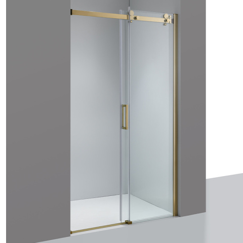DRZWI PRYSZNICOWE SH03C ZŁOTE 105-110 CM 8 MM DRZWI PRYSZNICOWE SH03C ZŁOTE 105-110 CM 8 MM