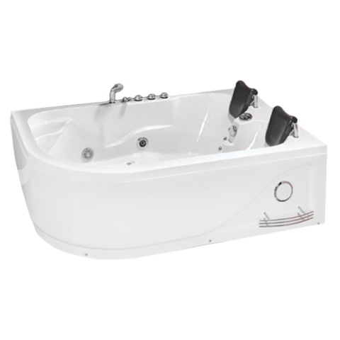 WANNA Z HYDROMASAŻEM CARMEN 631L LEWA BIAŁA 180x120 CM WANNA Z HYDROMASAŻEM CARMEN 631L LEWA BIAŁA 180x120 CM