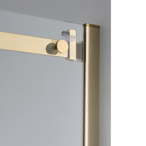 DRZWI PRYSZNICOWE SH03C ZŁOTE 105-110 CM 8 MM DRZWI PRYSZNICOWE SH03C ZŁOTE 105-110 CM 8 MM