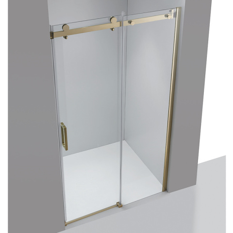 DRZWI PRYSZNICOWE SH03C ZŁOTE 105-110 CM 8 MM DRZWI PRYSZNICOWE SH03C ZŁOTE 105-110 CM 8 MM
