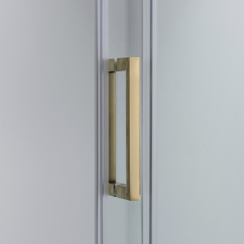 DRZWI PRYSZNICOWE SH03C ZŁOTE 105-110 CM 8 MM DRZWI PRYSZNICOWE SH03C ZŁOTE 105-110 CM 8 MM