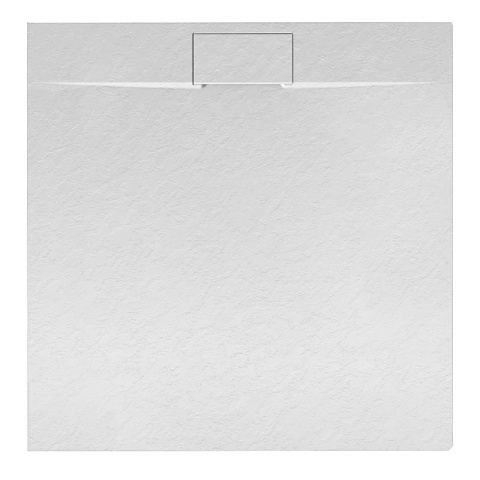 BRODZIK PRYSZNICOWY KAMIENNY KWADRATOWY SLIM MIKO BIAŁY 90x90 CM BRODZIK PRYSZNICOWY KAMIENNY KWADRATOWY SLIM MIKO BIAŁY 90x90 CM
