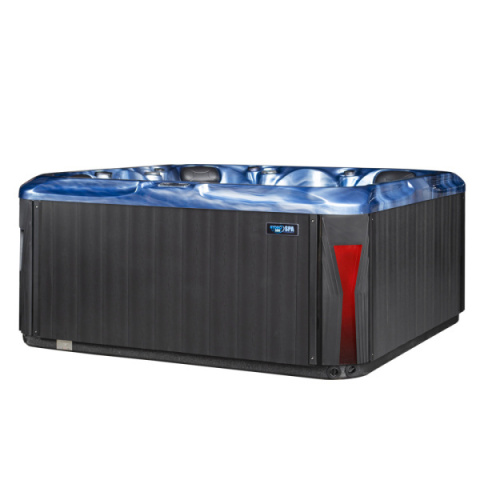 JACUZZI OGRODOWE WANNA SPA531 NIEBIESKA FALA OCEANU OBUDOWA ANTRACYT 200x200 CM JACUZZI OGRODOWE WANNA SPA531 NIEBIESKA FALA OCEANU OBUDOWA ANTRACYT 200x200 CM
