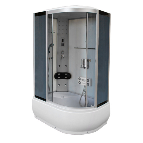 KABINA PRYSZNICOWA Z HYDROMASAŻEM I SAUNĄ WSH7106LWS LEWA BIAŁA 120x80 CM KABINA PRYSZNICOWA Z HYDROMASAŻEM I SAUNĄ WSH7106LWS LEWA BIAŁA 120x80 CM