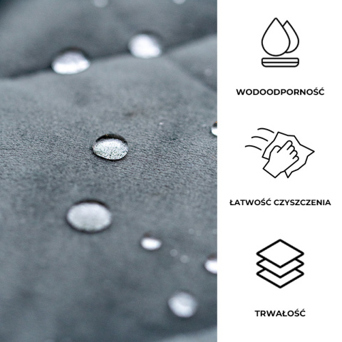 FOTEL KRZESŁO WELUROWE TAPICEROWANE VELA CZARNY NOGI CZARNE FOTEL KRZESŁO WELUROWE TAPICEROWANE VELA CZARNY NOGI CZARNE