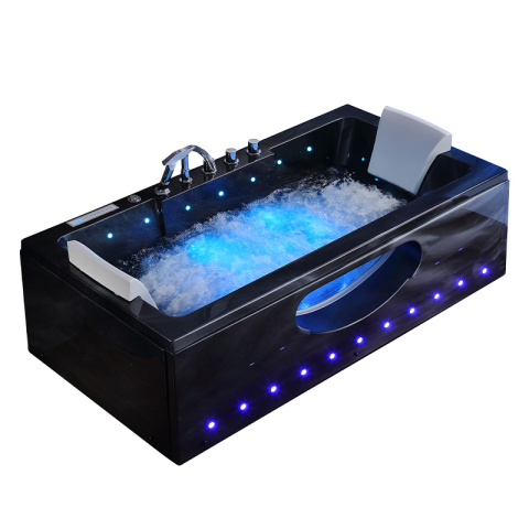 WANNA SPA Z HYDROMASAŻEM IRIS CZARNA FALA 933A BLACK CZARNA 150x84 WANNA SPA Z HYDROMASAŻEM IRIS CZARNA FALA 933A BLACK CZARNA 150x84