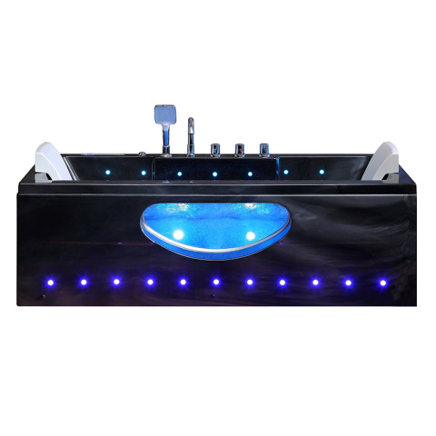 WANNA SPA Z HYDROMASAŻEM IRIS CZARNA FALA 933A BLACK CZARNA 150x84 WANNA SPA Z HYDROMASAŻEM IRIS CZARNA FALA 933A BLACK CZARNA 150x84