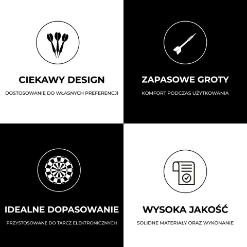 ZESTAW 12 RZUTEK DO TARCZY ELEKTRONICZNEJ LOTKI DO GRY ZD03 ZESTAW 12 RZUTEK DO TARCZY ELEKTRONICZNEJ LOTKI DO GRY ZD03