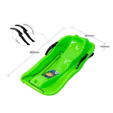 SANKI DZIECIĘCE Z HAMULCEM ŚLIZG PLASTIKOWY SKIPPER ZIELONE SANKI DZIECIĘCE Z HAMULCEM ŚLIZG PLASTIKOWY SKIPPER ZIELONE