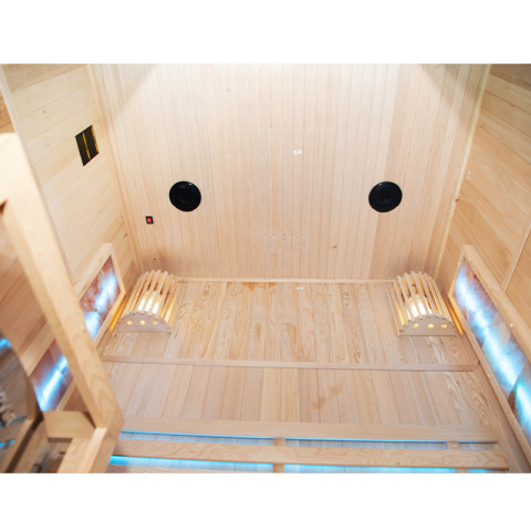 SAUNA FIŃSKA WYSOKOTEMPERATUROWA Z PIECEM KEMI3/HARVIA 4,5KW 3-4 OSOBOWA 150x120 CM SAUNA FIŃSKA WYSOKOTEMPERATUROWA Z PIECEM KEMI3/HARVIA 4,5KW 3-4 OSOBOWA 150x120 CM