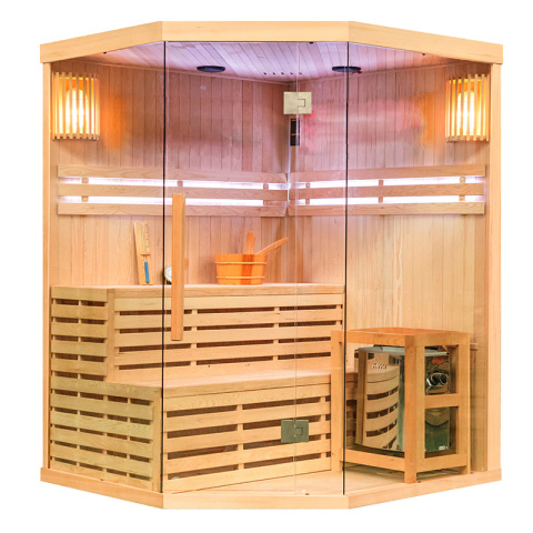 SAUNA FIŃSKA WYSOKOTEMPERATUROWA Z PIECEM OSLO7/HARVIA 8KW 5-6 OSOBOWA 180x180 CM SAUNA FIŃSKA WYSOKOTEMPERATUROWA Z PIECEM OSLO7/HARVIA 8KW 5-6 OSOBOWA 180x180 CM