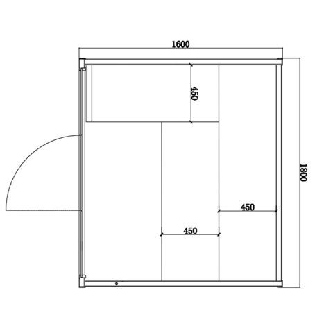 SAUNA FIŃSKA WYSOKOTEMPERATUROWA Z PIECEM KEMI5/HARVIA 6KW 4-5 OSOBOWA 180x160 CM