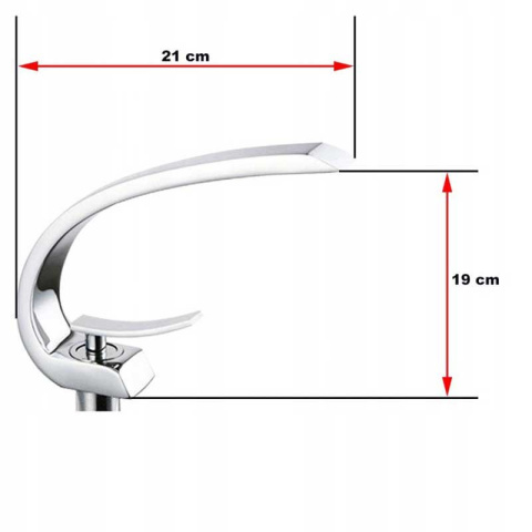 BATERIA UMYWALKOWA ŁAZIENKOWA F014A CHROM BATERIA UMYWALKOWA ŁAZIENKOWA F014A CHROM