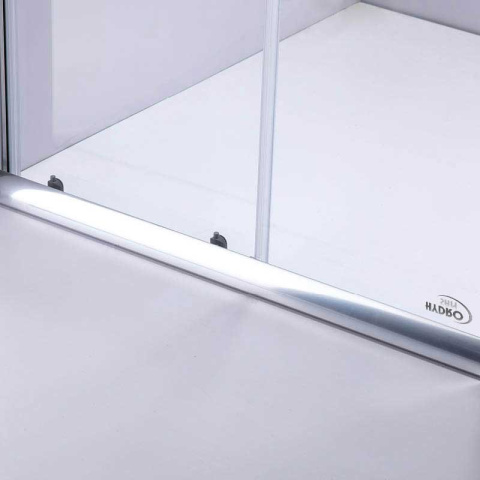 DRZWI PRYSZNICOWE SH02E CHROM 120 CM 6 MM DRZWI PRYSZNICOWE SH02E CHROM 120 CM 6 MM
