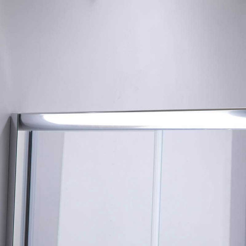 DRZWI PRYSZNICOWE SH02E CHROM 120 CM 6 MM DRZWI PRYSZNICOWE SH02E CHROM 120 CM 6 MM
