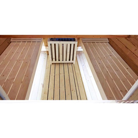 SAUNA OGRODOWA FIŃSKA BECZKA Z PIECEM ASKER 4-6 OSOBOWA 210x240 CM SAUNA OGRODOWA FIŃSKA BECZKA Z PIECEM ASKER 4-6 OSOBOWA 210x240 CM