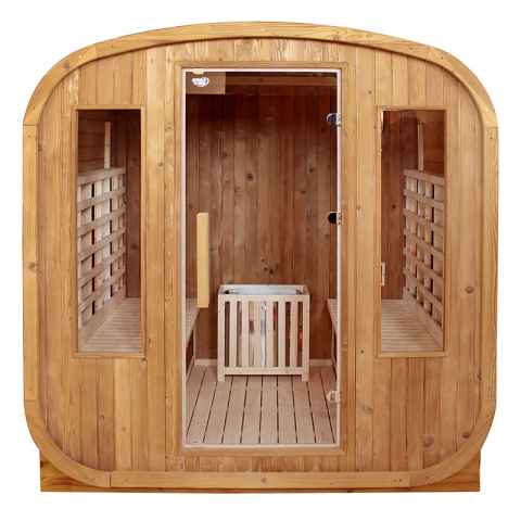 SAUNA OGRODOWA KOMBO FIŃSKA - INFRARED BECZKA HAMAR 4-6 OSOBOWA 180x200 CM SAUNA OGRODOWA KOMBO FIŃSKA - INFRARED BECZKA HAMAR 4-6 OSOBOWA 180x200 CM