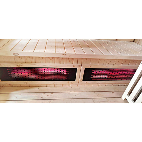 SAUNA OGRODOWA KOMBO FIŃSKA - INFRARED BECZKA HAMAR 4-6 OSOBOWA 180x200 CM SAUNA OGRODOWA KOMBO FIŃSKA - INFRARED BECZKA HAMAR 4-6 OSOBOWA 180x200 CM