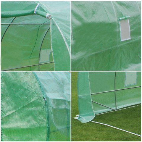 FOLIA ZAMIENNA NA TUNEL OGRODOWY FOLIOWY TF03G 3x2 GREEN PTF03G-3X2