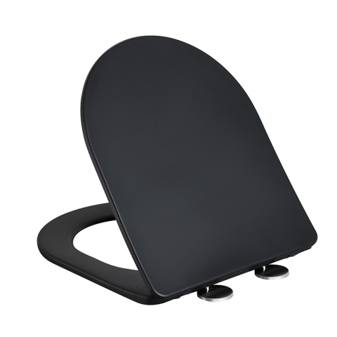 MISKA WC WISZĄCA RIMLESS MIZU-BL-RIM-03 CZARNA DESKA WOLNOOPADAJĄCA DUROPLAST MISKA WC WISZĄCA RIMLESS MIZU-BL-RIM-03 CZARNA DESKA WOLNOOPADAJĄCA DUROPLAST