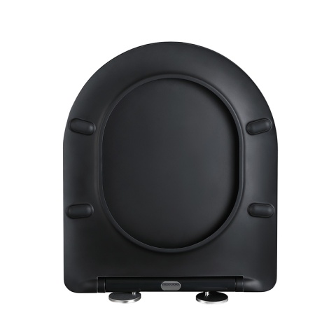 MISKA WC WISZĄCA RIMLESS MIZU-BL-RIM-03 CZARNA DESKA WOLNOOPADAJĄCA DUROPLAST MISKA WC WISZĄCA RIMLESS MIZU-BL-RIM-03 CZARNA DESKA WOLNOOPADAJĄCA DUROPLAST