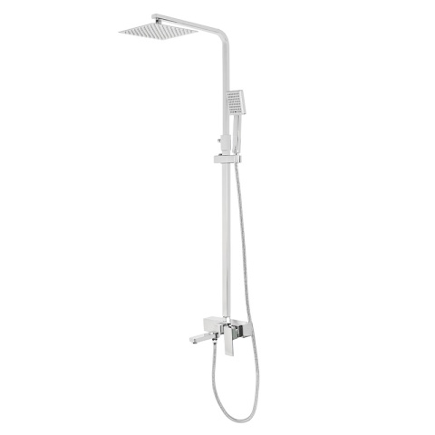 BATERIA PRYSZNICOWA ŁAZIENKOWA Z DESZCZOWNICĄ F170A CHROM BATERIA PRYSZNICOWA ŁAZIENKOWA Z DESZCZOWNICĄ F170A CHROM