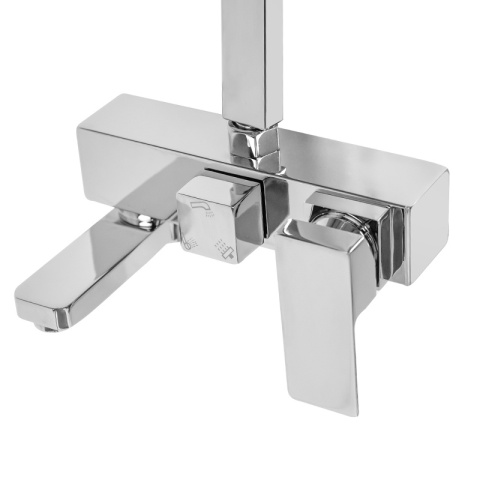 BATERIA PRYSZNICOWA ŁAZIENKOWA Z DESZCZOWNICĄ F170A CHROM BATERIA PRYSZNICOWA ŁAZIENKOWA Z DESZCZOWNICĄ F170A CHROM
