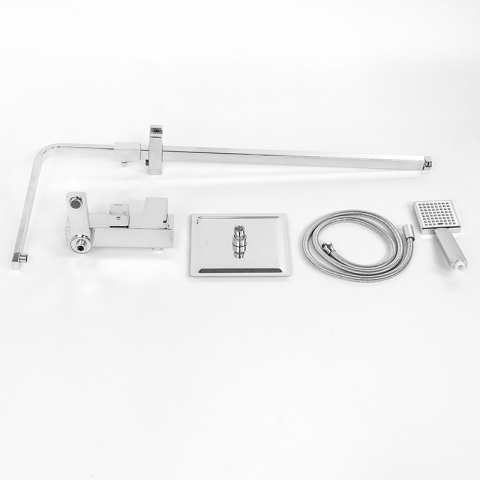 BATERIA PRYSZNICOWA ŁAZIENKOWA Z DESZCZOWNICĄ F170A CHROM BATERIA PRYSZNICOWA ŁAZIENKOWA Z DESZCZOWNICĄ F170A CHROM